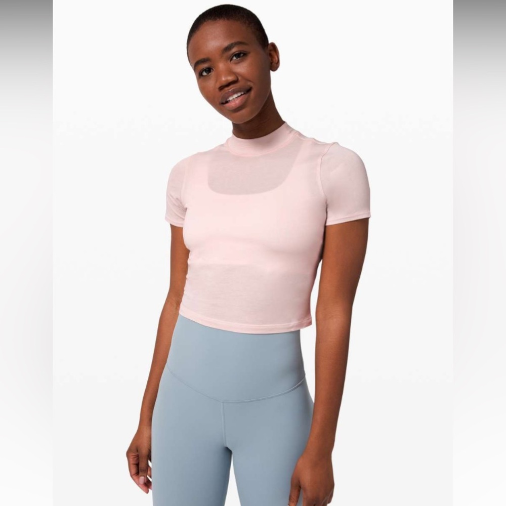 Lululemon Kitsilano Mock Neck Tee